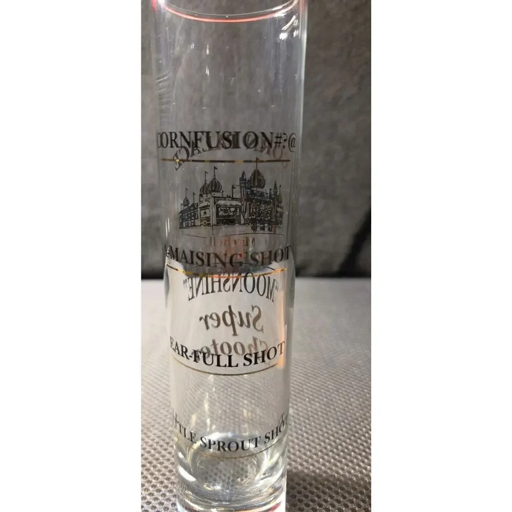 Corn Palace Mitchell SD Moonshine Super Shooter Shot Glass 7.5in Tall